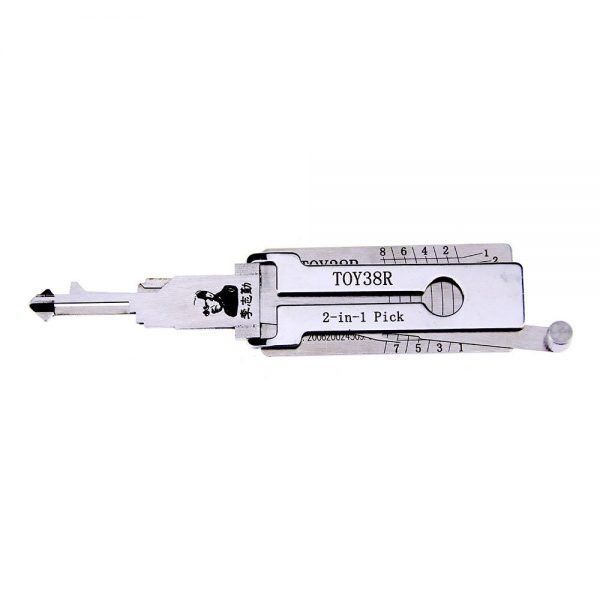 Genuine Lishi Auto Lock Pick Decoder 2-in-1
