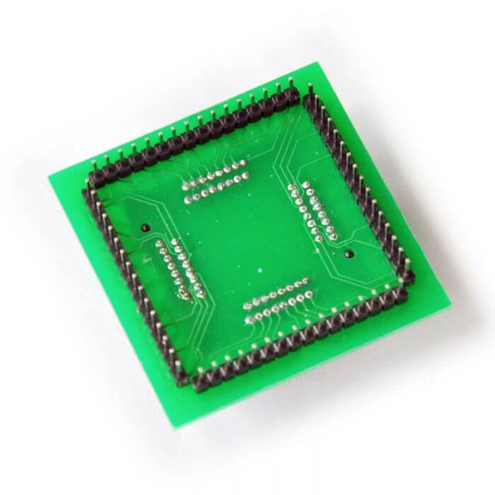 QFP64 MCU IC Test Socket 64 Pin Programming Adapter