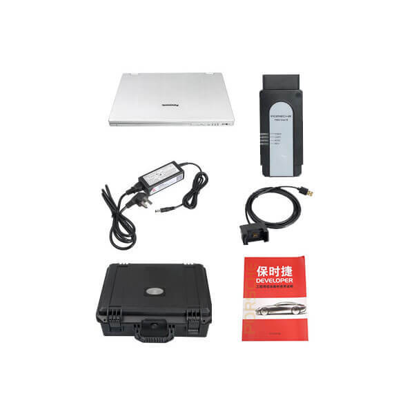 Por-sche Piwis Tester III + Software + CFAX3 Laptop