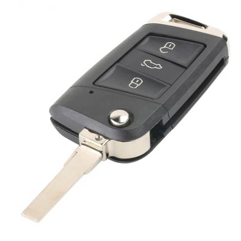 VW MQB Flip Remote Key Fob 434MHz for Golf VII G*TI/ Skoda Octavia A7