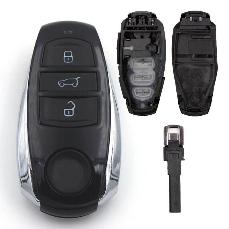 2011-2014 VW Touareg Car Key Shell Smart Remote Card Fob 3 Buttons