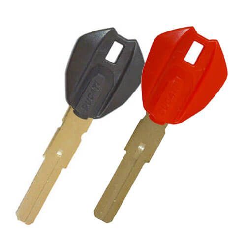 Du-cati 696 Motorbike Transponder Key Shell Laser Blade