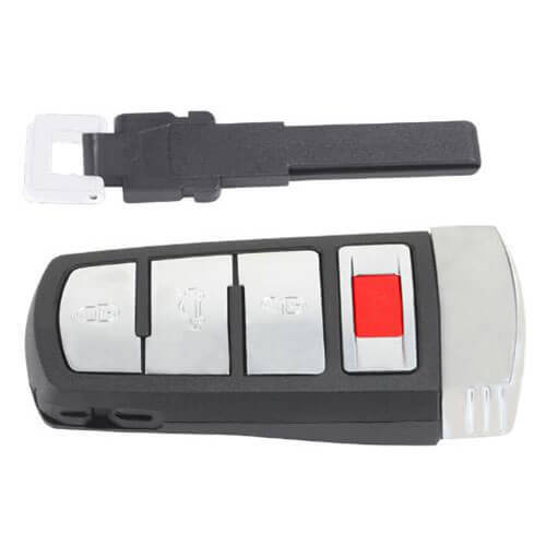 VW Smart Remote Shell for Magotan Passat CC Car Key Fob 4 Button