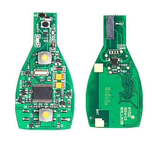 Mercedes BGA Electronic Board for Benz Smart Remote Key Fob 3 Button (Panic) 315MHz/ 433MHz