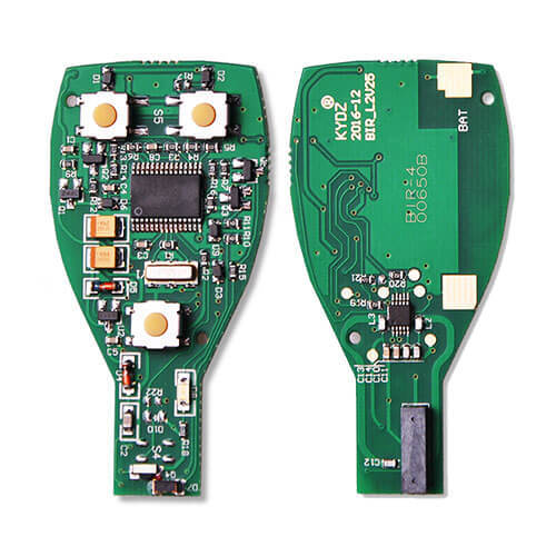 Mercedes BGA Electronic Board for Benz Smart Remote Key Fob 3 Button (Trunk) 315MHz/ 433MHz