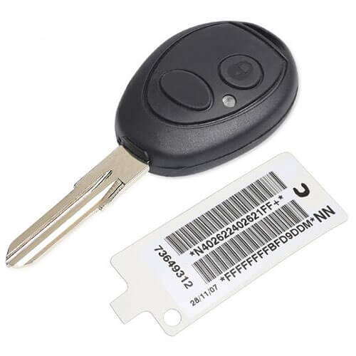 73370847C LandRover Remote Key 2 Button 433MHz ID73 Chip for Discovery 2