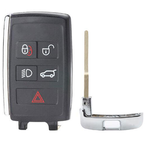 2018 2019 LandRover Smart Key Shell 5 Button for Range Rover Evoque