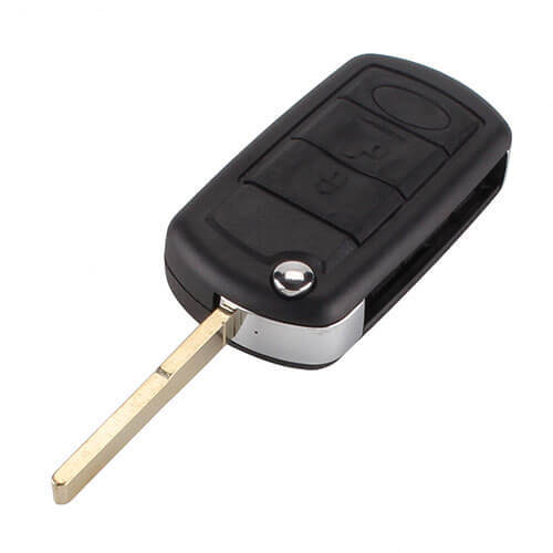 LandRover Discovery 3 Flip Remote Key 3 Buttons 315MHz/ 433MHz ID46 Chip with 38# HU101 Uncut Blade