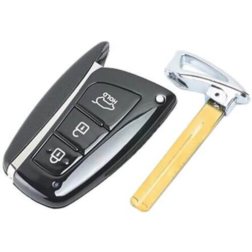 2012-2015 H*yundai Santa Fe Smart Remote Key 3 Buttons 433MHz ID46 Chip for FCC-95440 2W500