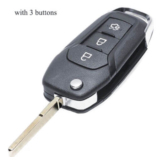 2013- 2015 Ford Fusion Flip Key Shell Edge Explorer Remote Fob 2/ 3 Buttons