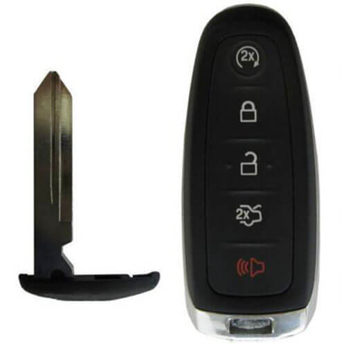 Smart Key Shell 5 Buttons for  Ford Explorer Edge Escape Flex Taurus