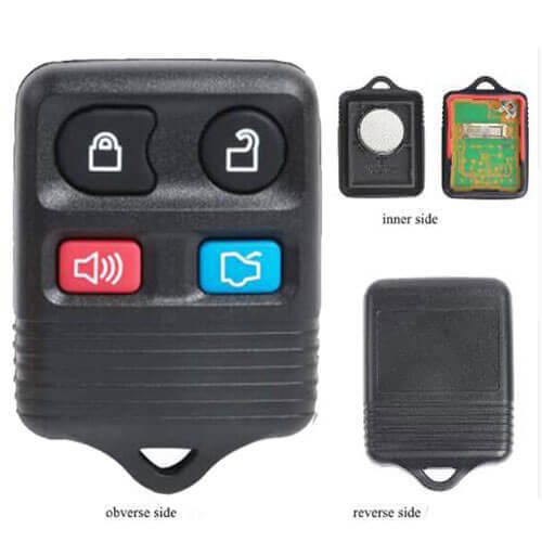 Ford Remote Transmitter 4 Buttons 315MHz/ 433MHz Adjustable for L*incoln/ Mercury CWTWB1U212 CWTWB1U331 CWTWB1U345