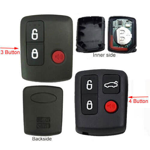 Ford Car Key Remote Transmitter 433MHz 3/ 4 Buttons FOB for BA BF Falcon Sedan Wagon SX