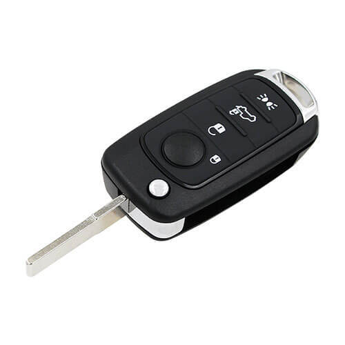 Folding Key Remote Shell 3/ 4 Button with SIP22 Blade For Fiat 500 500X TIPO