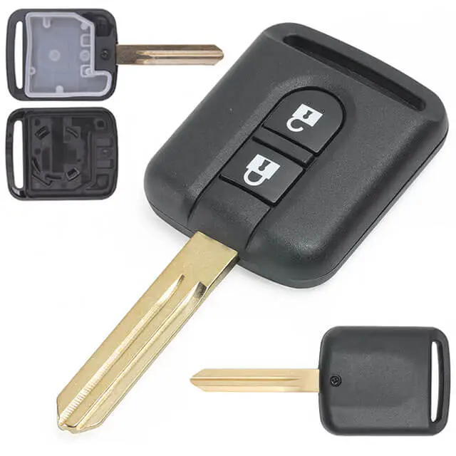 Replacement Car Key Remote Shell for Nissa*n Qashqai Pathfinder Navara Micra Almera