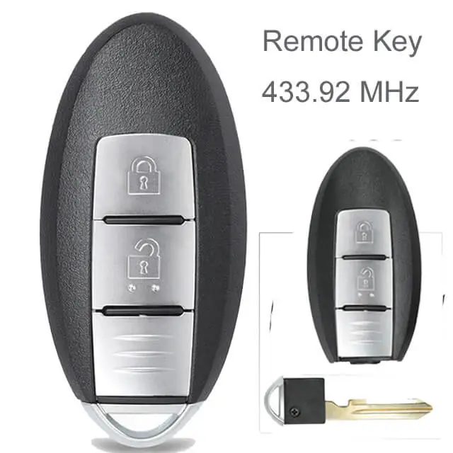 Nissa*n Smart Remote Key Fob 434MHz 2 Buttons -CWTWB1U825