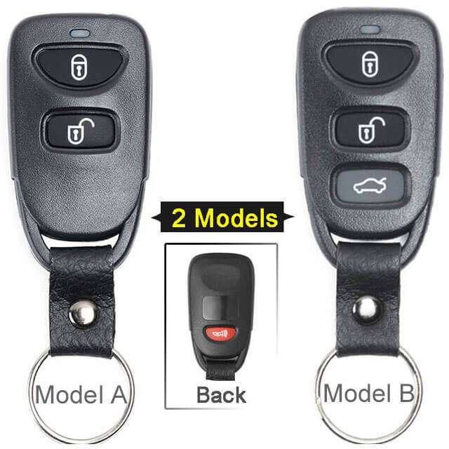 Hyunda*i Elantra Remote Key Shell 3/ 4 Buttons for Accent Elantra Sonata