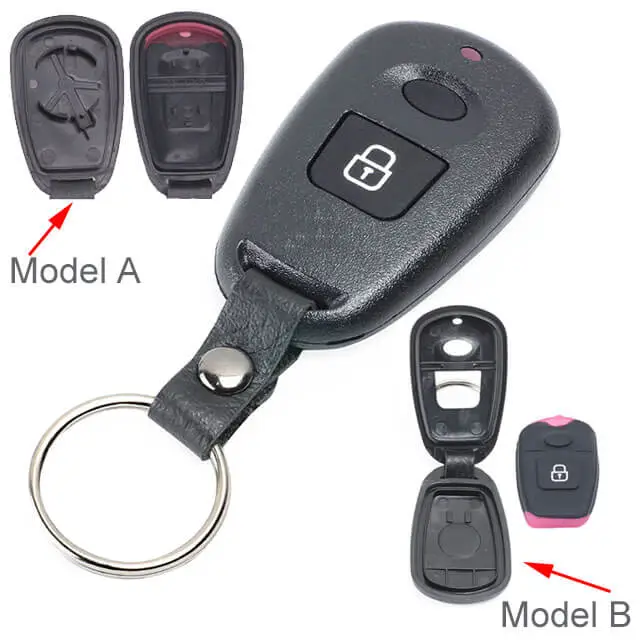 Hyunda*i Santa Fe Remote Key Shell 2 Buttons Fob for Matrix Atos Accent Elantra