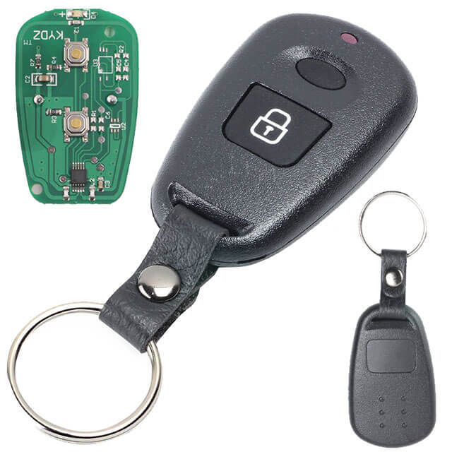 Hyunda*i Elantra Santa Fe Remote Control Set 315/ 433MHz 2 Buttons