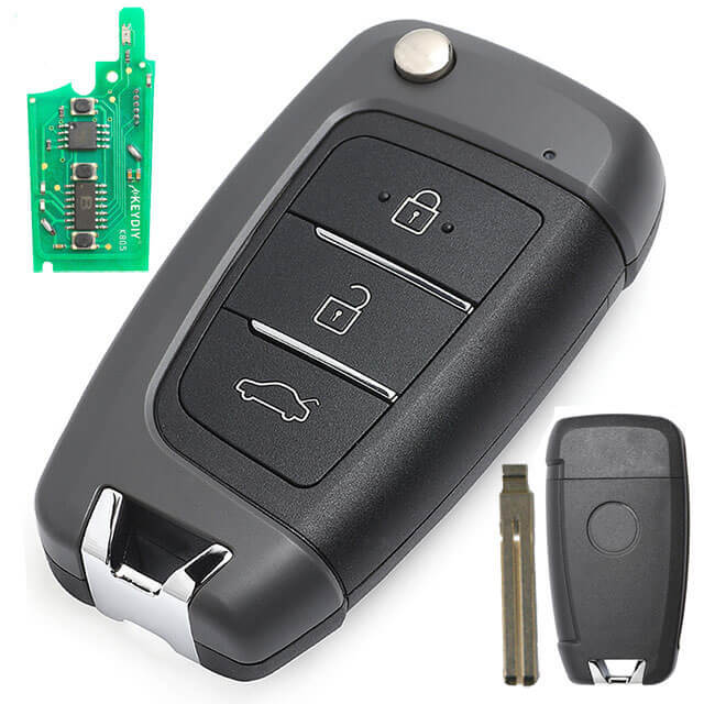 2008-2019 Hyunda*i Accent Flip Key Remote Set 433MHz 3 Buttons Fob -95430-H5500