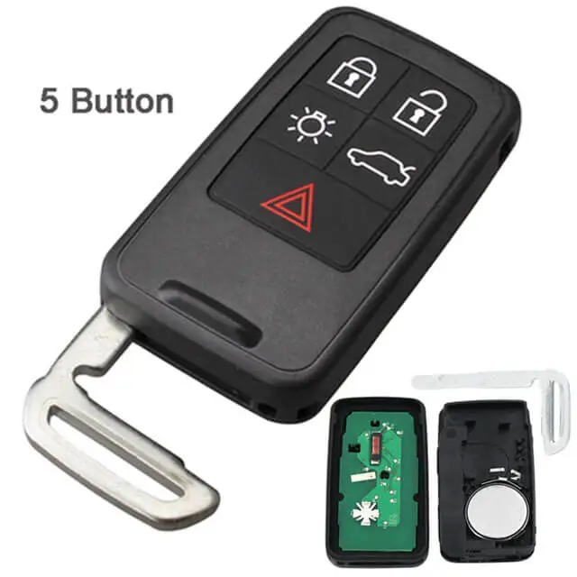 Volvo Smart Remote Car Key Fob 433MHz for XC60 S60 S60L V40 V60 S80 XC70 -KR55WK49266