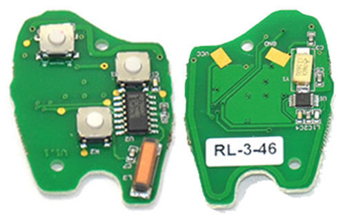 Renaul*t Megane Remote Key 433MHz 3 Button with PCF7946 Chip