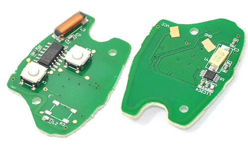 Renaul*t Clio Remote Key 433MHz 2 Button with PCF7947 Chip