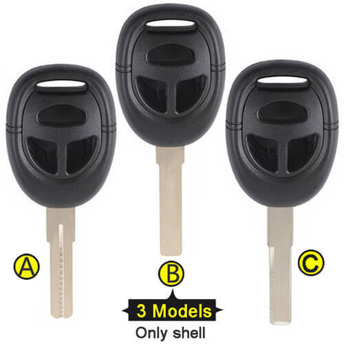 SAAB 9-3 9-5 Remote Car Key Shell 3 Button 3 Models With Uncut Blade