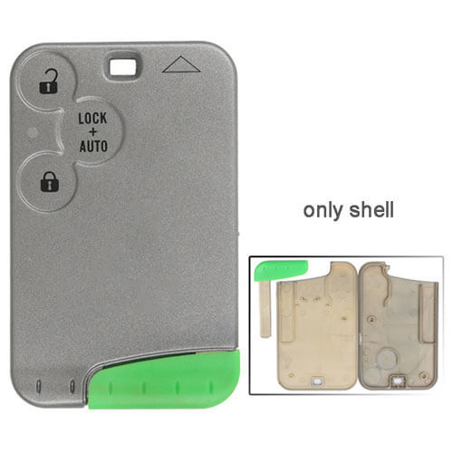 Renaul*t Smart Key Remote Shell 3 Button with Emergency Blade for Laguna Espace Vel Satis