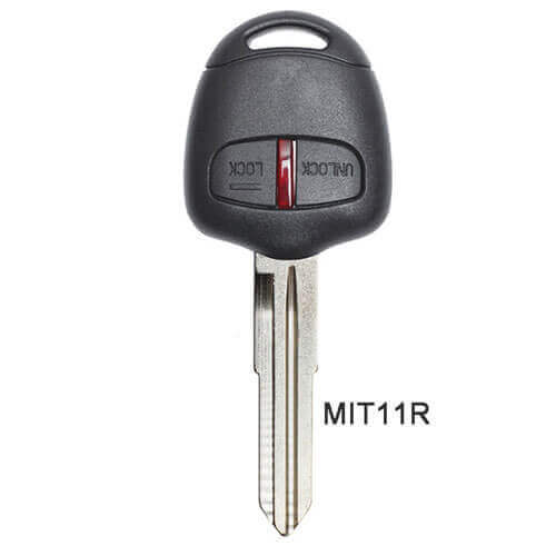 Mitsubish*i Lancer Outlander Remote Key Fob 315Mhz 2/ 3 Buttons with Uncut Blade MIT11R-Right