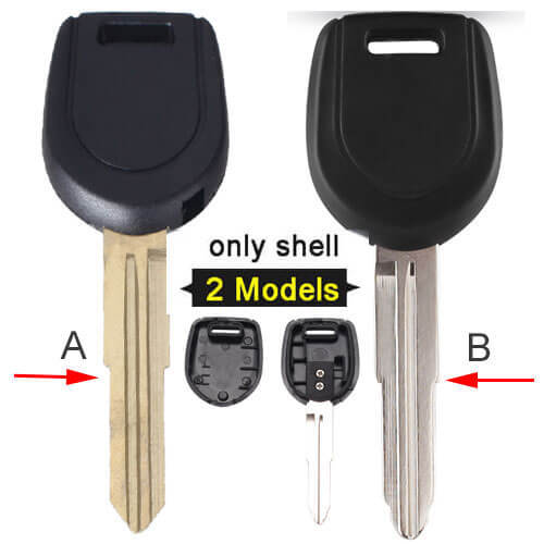 Mitsubish*i Transponder Key for Lancer Mirage Outlander Pajero No Chip