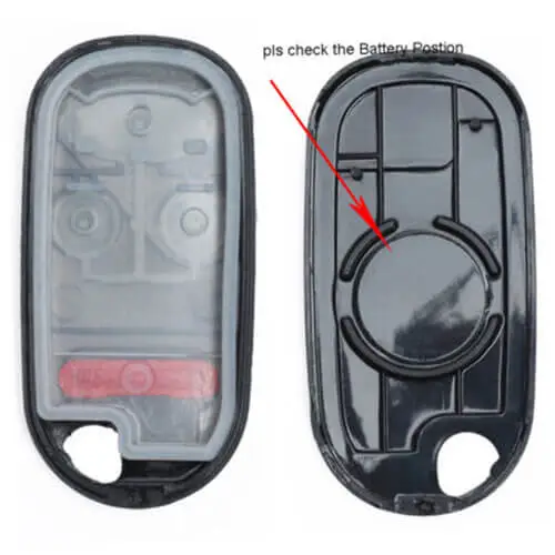 Hond*a Remote Key Shell 3/ 4 Buttons for Civic CR-V Pilot Jazz
