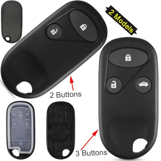 Hond*a Remote Key Shell 2/ 3 Buttons for Accord Civic CR-V Pilot Jazz