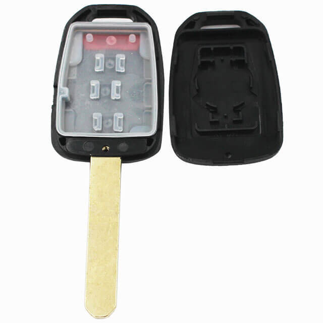 Hond*a Remote Key Shell 3/ 4 Buttons for Fit Vezel Xrv Jazz Crider City Greiz