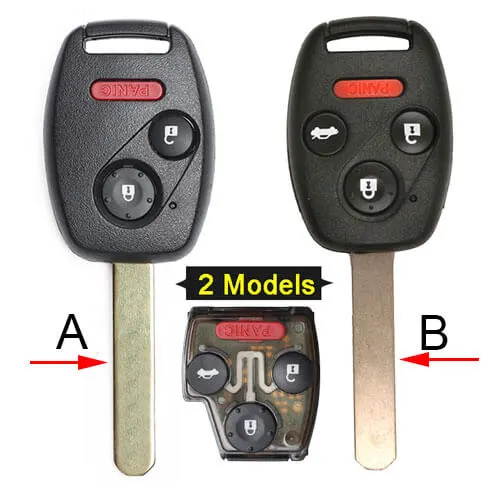 2005-2008 Hond*a Pilot Remote Key Fob 313.8MHz 3/ 4 Buttons