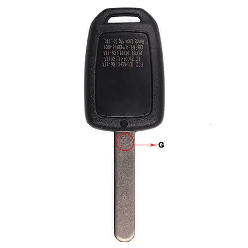 2013-2016 Hond*a Accord Civic EU Remote Key 433MHz 2/ 3 Buttons -MLBHLIK6-1T