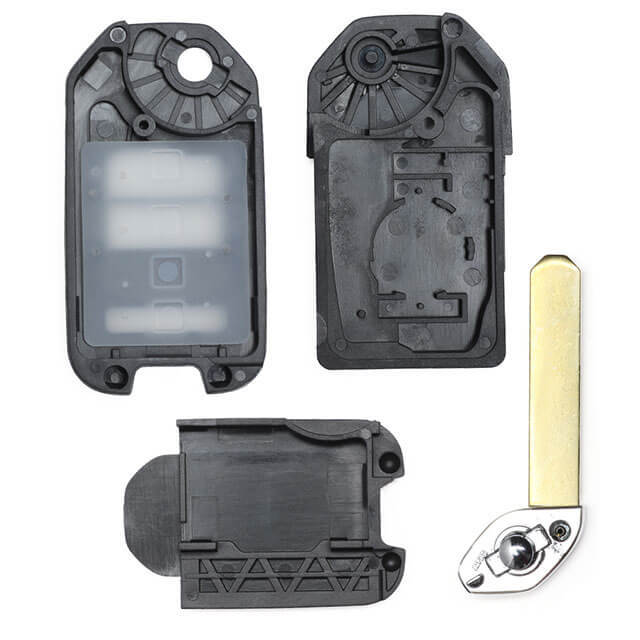 Modified Flip Key Shell 3 Buttons for 2013-2016 Hond*a Accord Civic EU Remote Key Fob