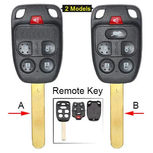 2011-2013 Hond*a Odysse*y Remote Key 313.8MHz 5/ 6 Buttons Fob -N5F-A04TAA