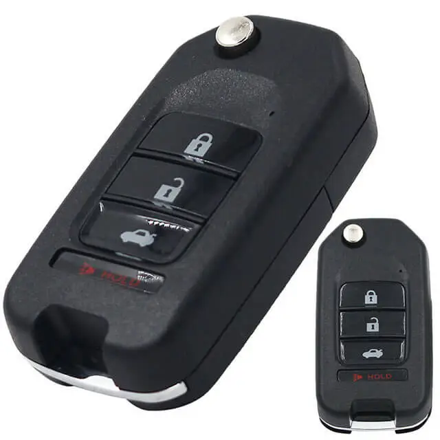 Upgraded 2003-2005 Hond*a Flip Key 433MHz 4 Button Remote Fob for Insigh*t Pilot -A269ZUA101