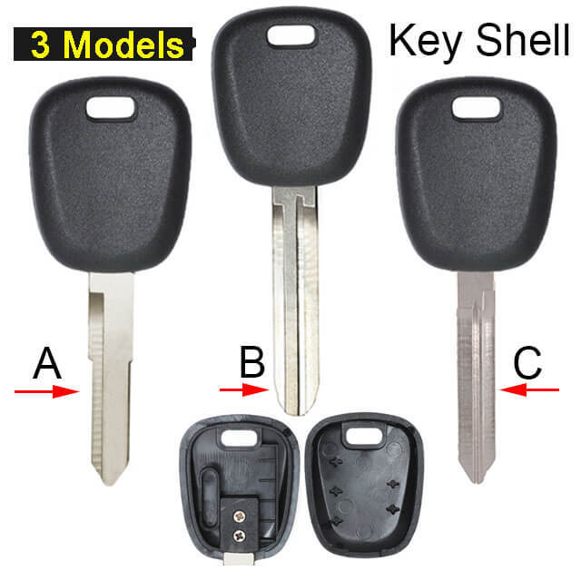 Suzuk*i Swift Transponder Key Shell with Blade Uncut for Vitara Ignis SX4 Jimny Grand