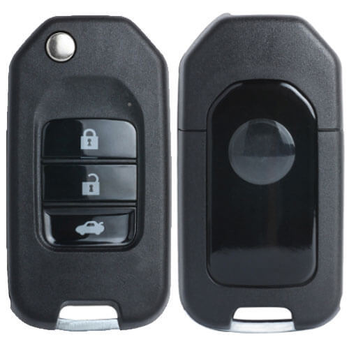 Hond*a Accord Crider Flip Key Remote 433MHz 3 Buttons Fob