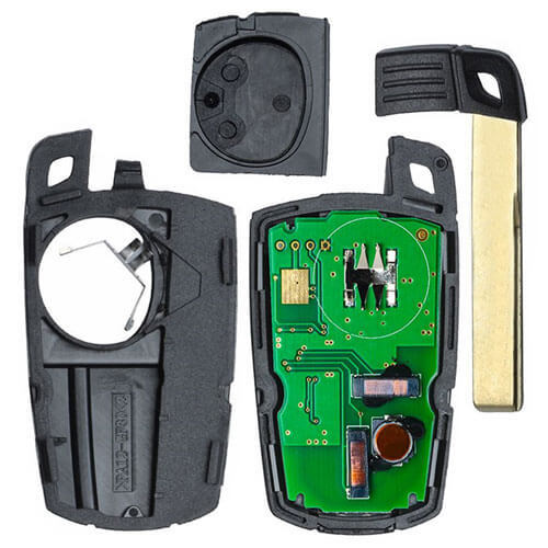 BMW CAS3 Keyless-go Remote Key 315MHz/ 434MHz/ 868MHz 3 Button Fob for 3 5 Series X5 X6