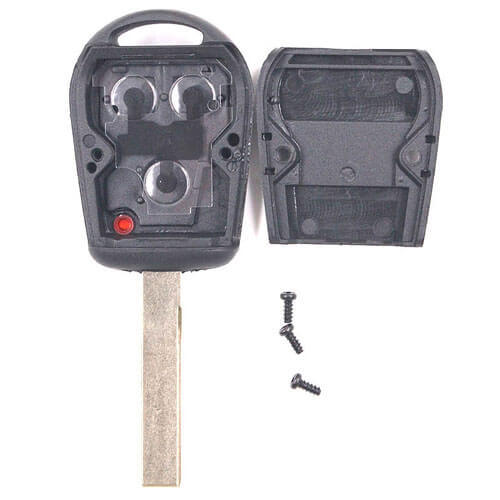 BMW IR Remote Key Shell 3 Button Fob with HU58/ HU92 Blade for Z3 M5 750iL E38 E39 E36
