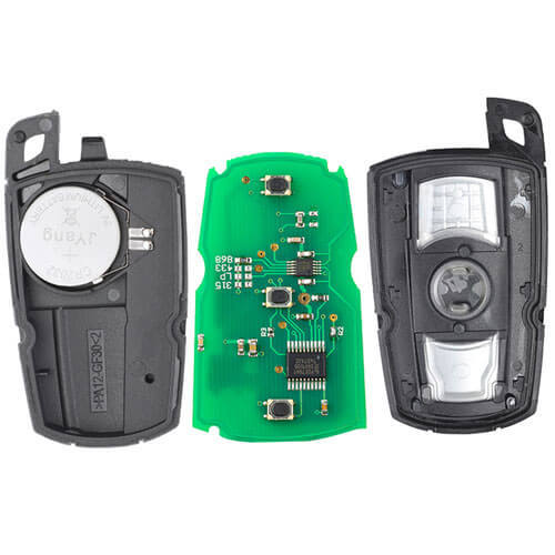 BMW CAS3+ Remote Key 315/ 315LP/ 434/ 868 MHz 3 Button Fob for 3 5 Series X5 X6