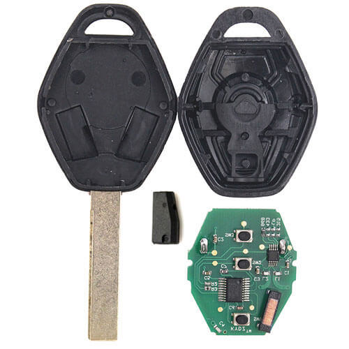 BMW CAS2 Remote Key 315/ 315LP/ 434/ 868 MHz 3 Button Fob for 5 series E46 E60 E83 E53 E36 E38 E39