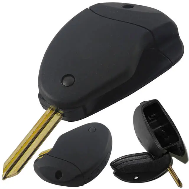 Citroe*n Evasion Flip Remote Key Shell 2 Buttons with SX9 Blade Uncut for Synergie Xsara Xantia