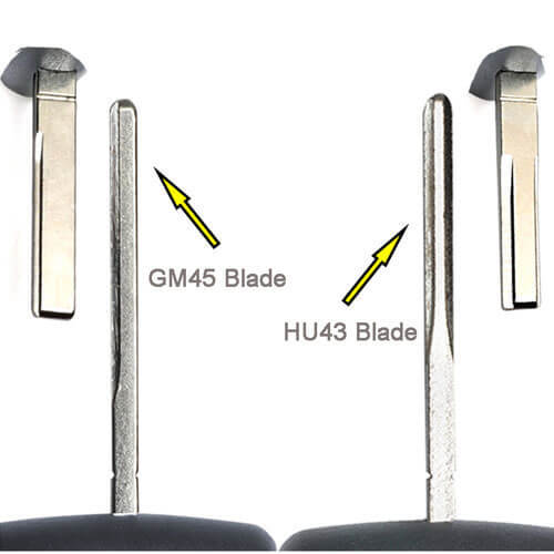 2006-2013 Chevrole*t VE Commodores Remote Key 315MHz 3/ 4/ 5 Buttons with GM45 Blade