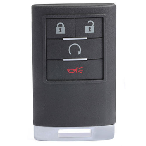 2007 2014 Cadilla*c Escalade ESV EXT Smart Remote Key 315MHz 4 Buttons with Emergency Blade Uncut -OUC6000066