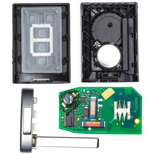 2010-2014 Cadilla*c SRX Smart Remote Key 315MHz 5 Buttons with Emergency Blade Uncut -NBG009768T