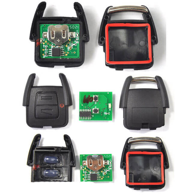 GM Remote Transmitter 433.92MHz 2 Buttons for Opel Vauxhall Astra Zafira Omega Vectra -24424723
